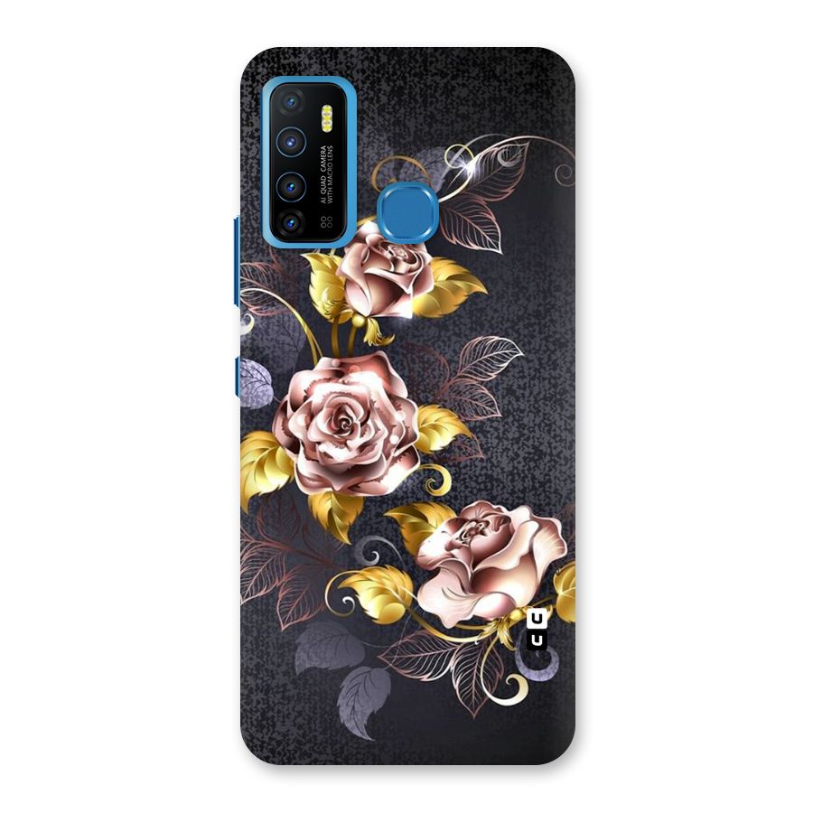 Beautiful Old Floral Design Back Case for Infinix Hot 9