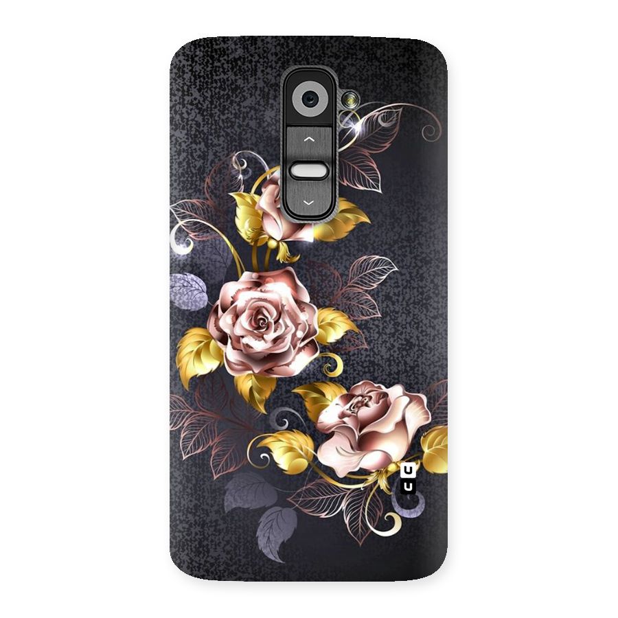 Beautiful Old Floral Design Back Case for LG G2