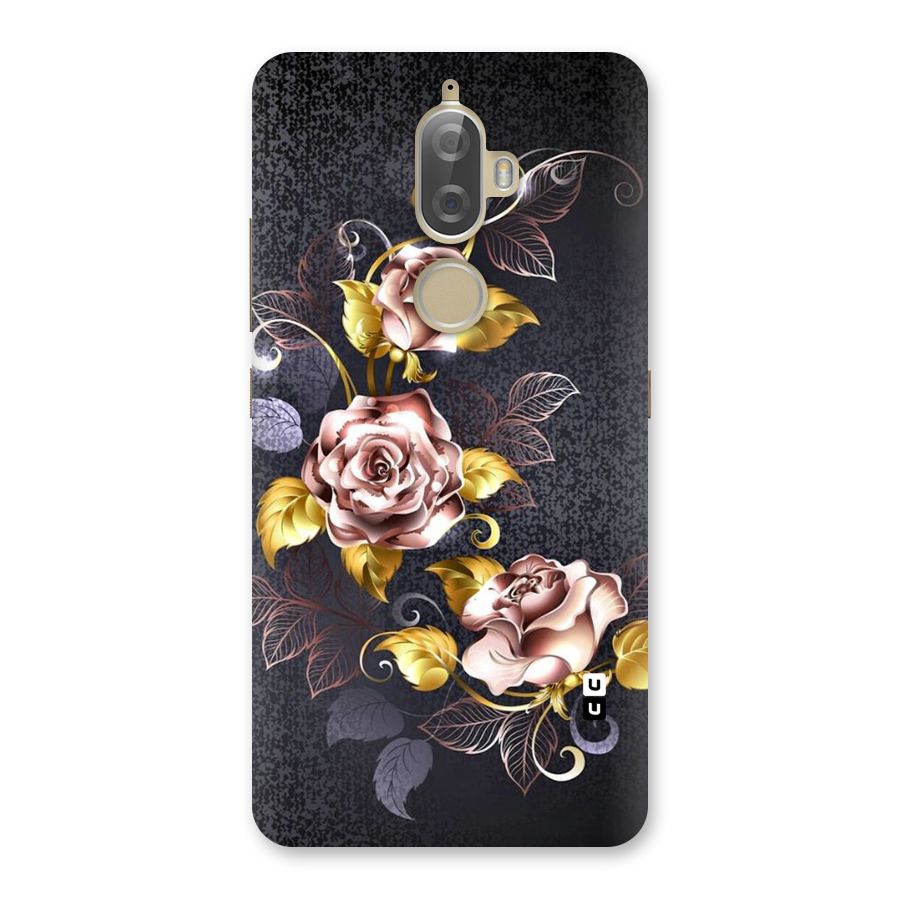Beautiful Old Floral Design Back Case for Lenovo K8 Plus