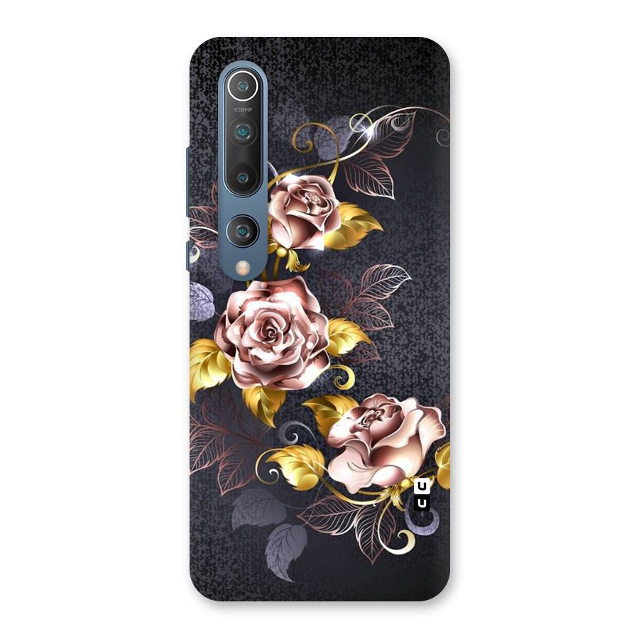 Beautiful Old Floral Design Back Case for Mi 10