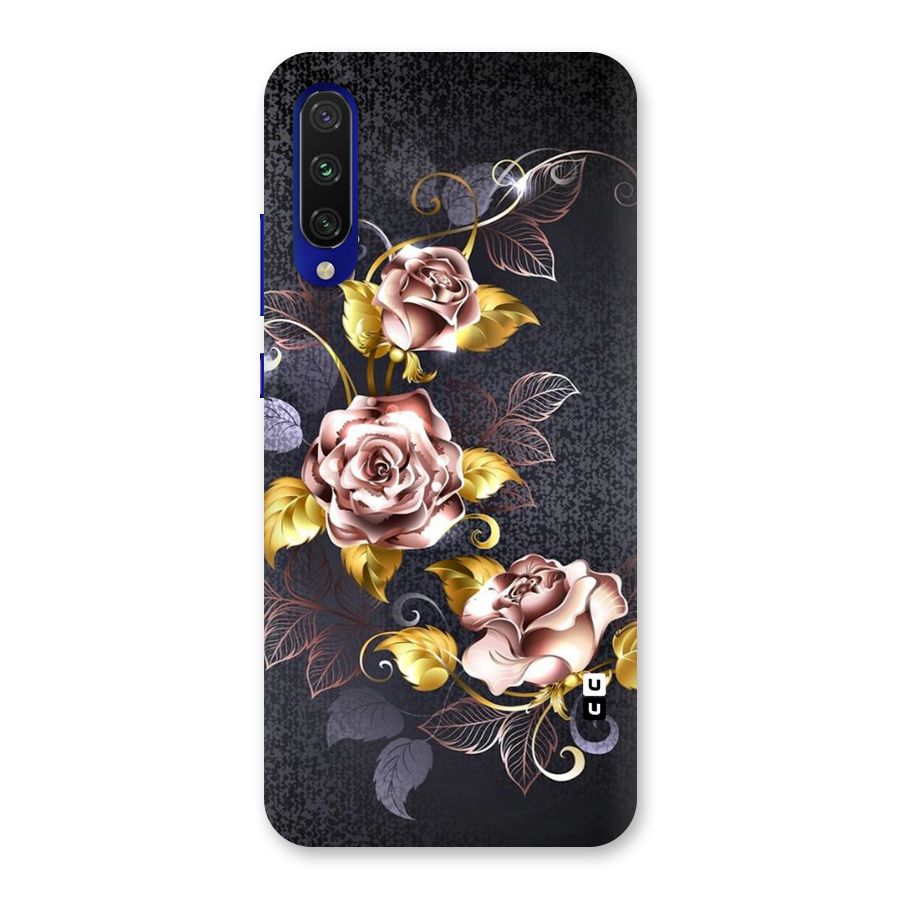 Beautiful Old Floral Design Back Case for Mi A3