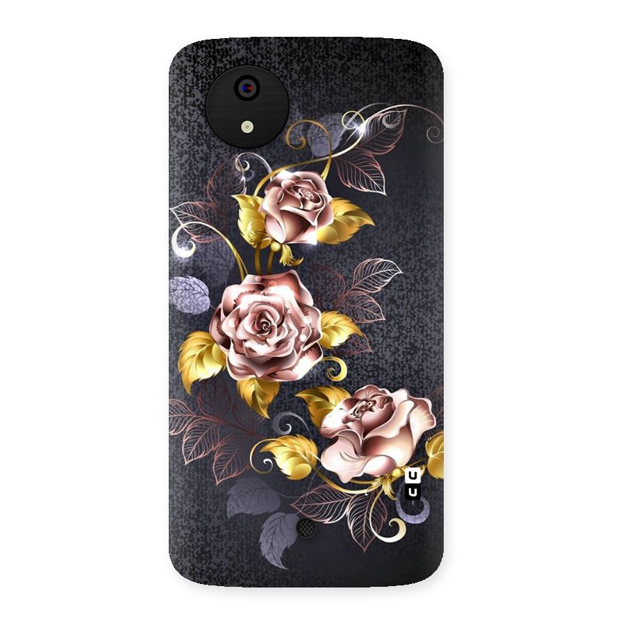 Beautiful Old Floral Design Back Case for Micromax Canvas A1