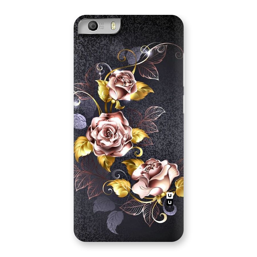 Beautiful Old Floral Design Back Case for Micromax Canvas Knight 2