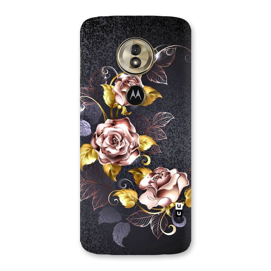 Beautiful Old Floral Design Back Case for Moto G6 Play
