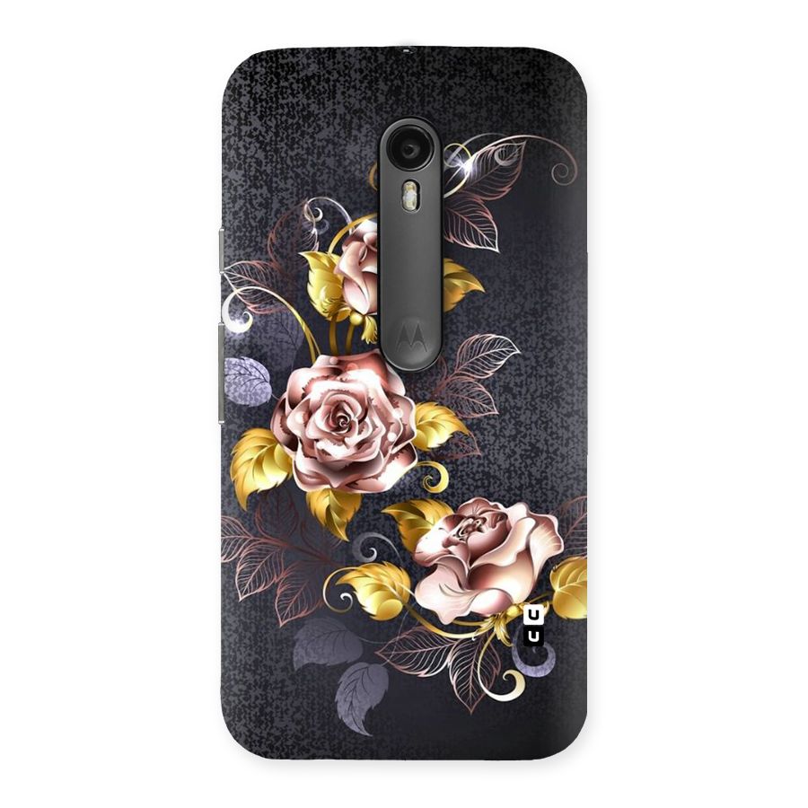 Beautiful Old Floral Design Back Case for Moto G Turbo