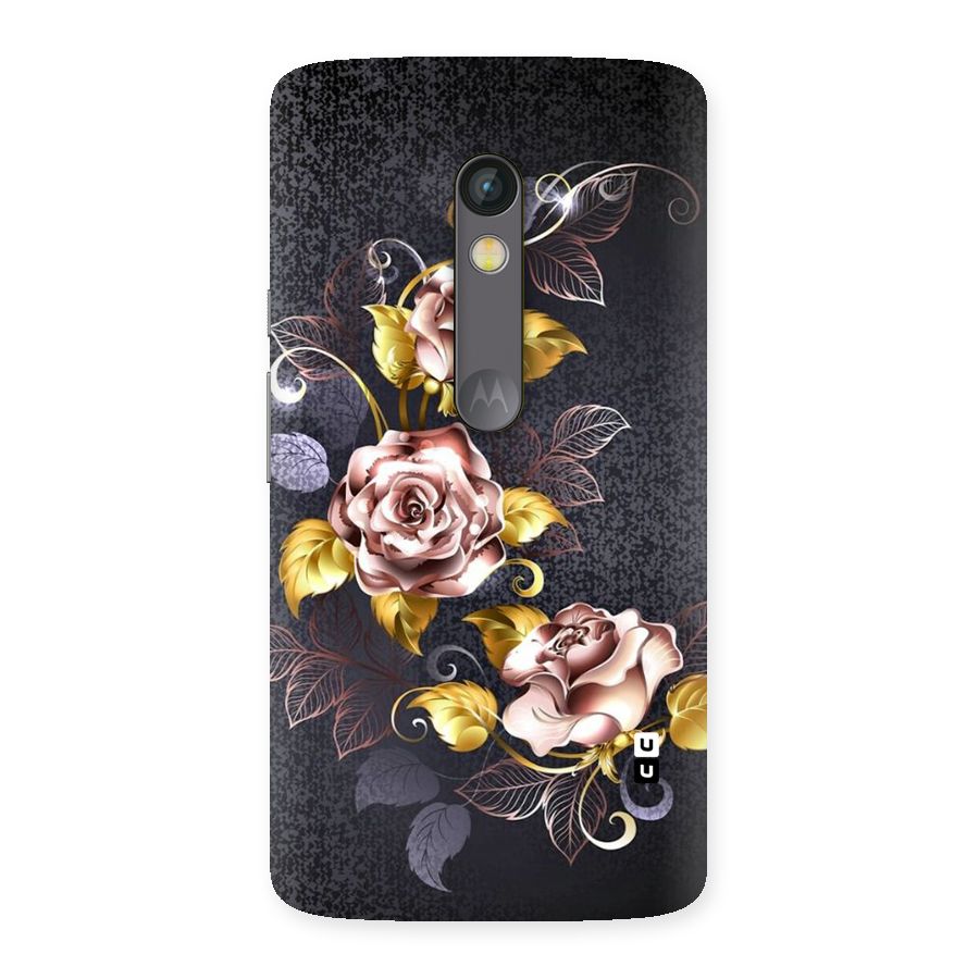 Beautiful Old Floral Design Back Case for Moto X Play