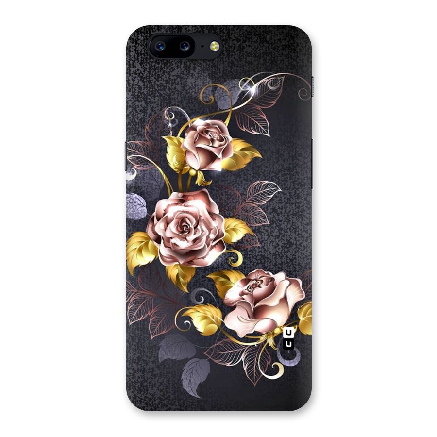 Beautiful Old Floral Design Back Case for OnePlus 5