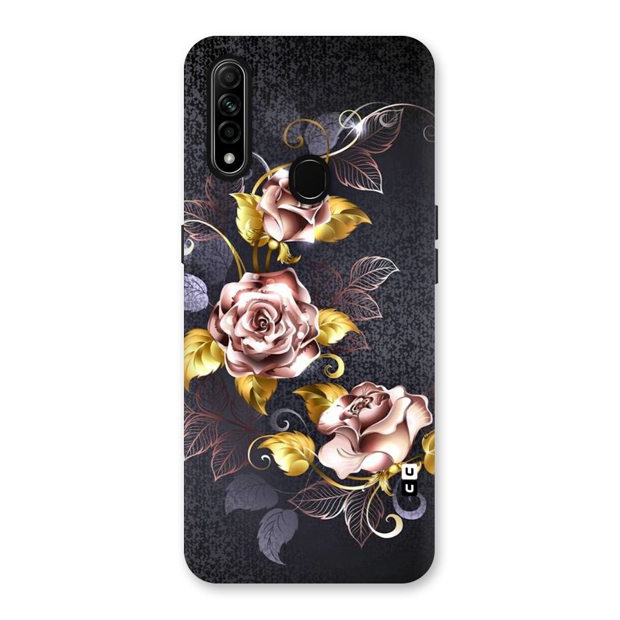 Beautiful Old Floral Design Back Case for Oppo A31