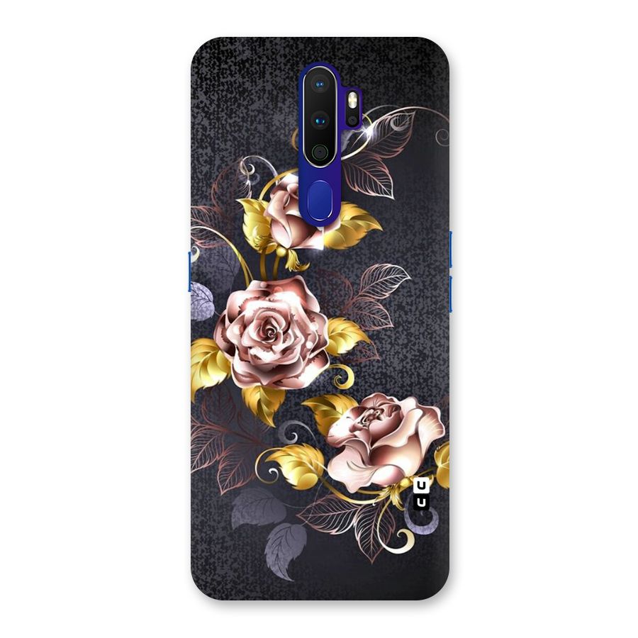 Beautiful Old Floral Design Back Case for Oppo A9 (2020)