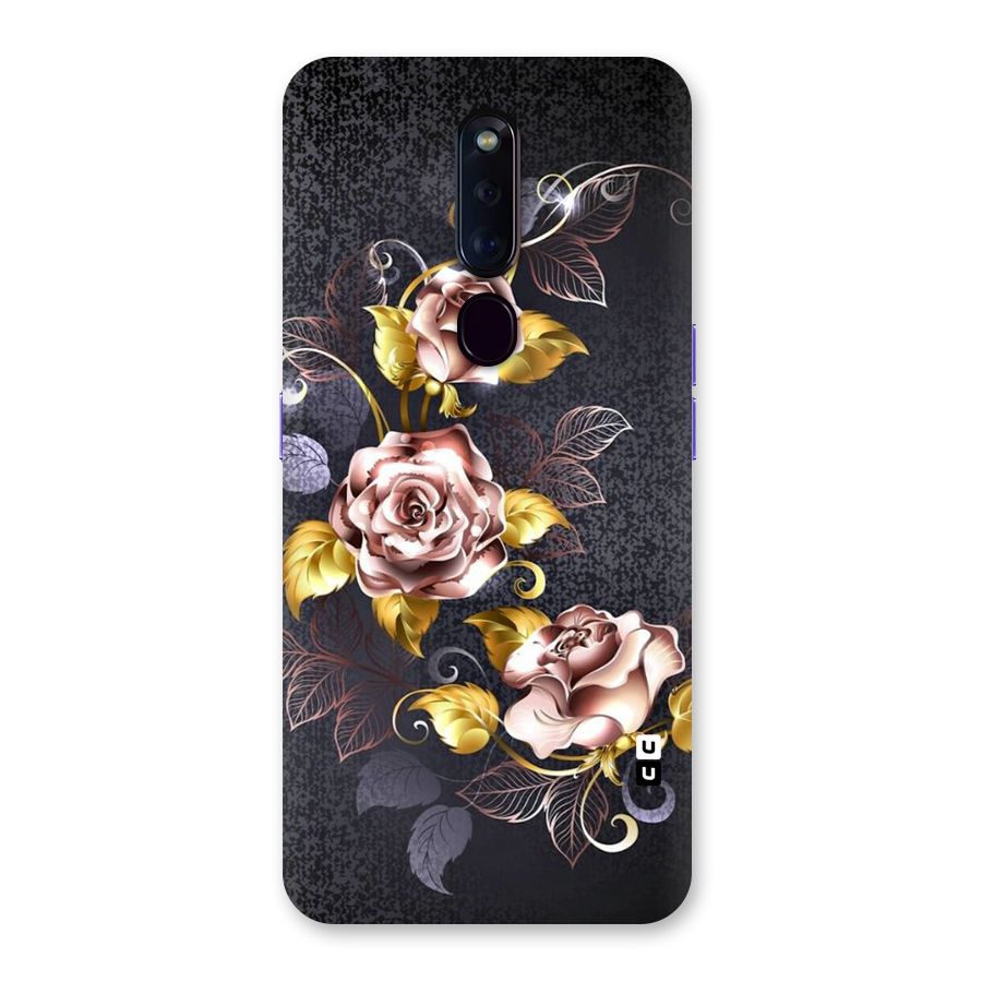 Beautiful Old Floral Design Back Case for Oppo F11 Pro