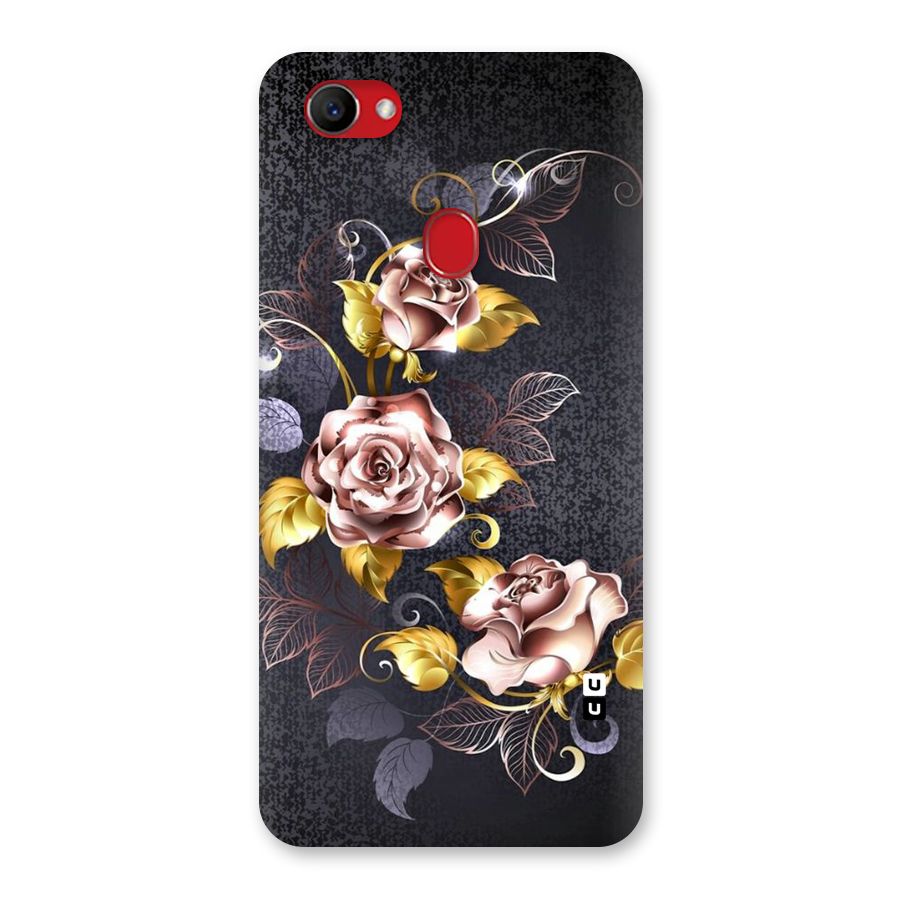 Beautiful Old Floral Design Back Case for Oppo F7