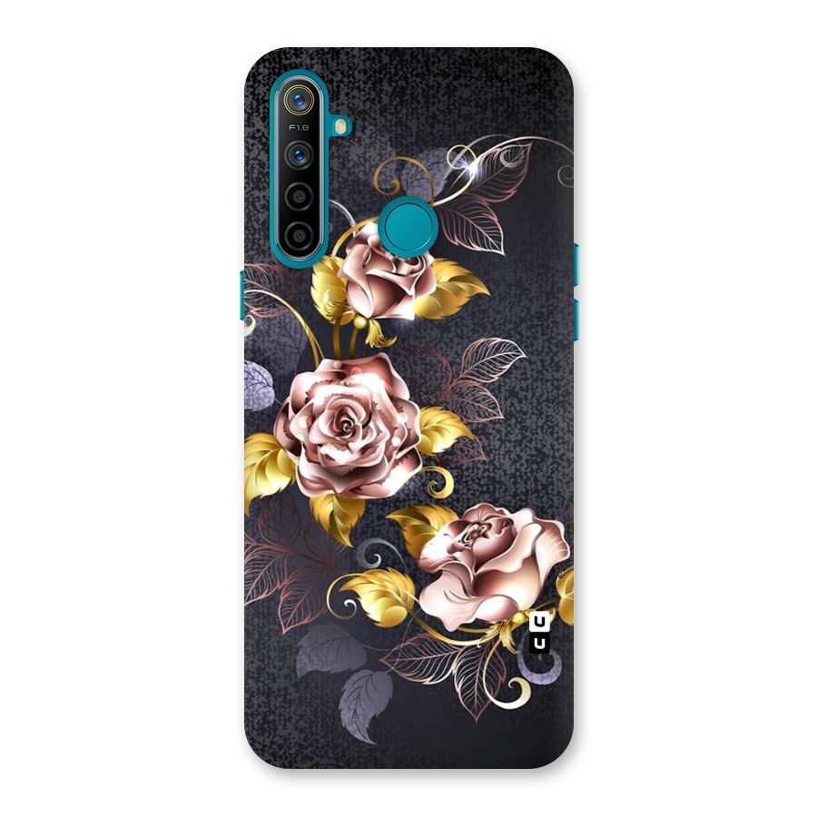 Beautiful Old Floral Design Back Case for Realme 5i