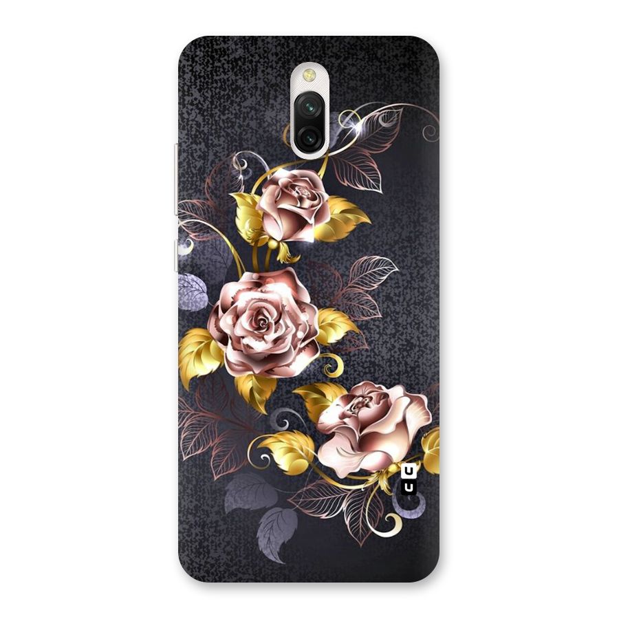 Beautiful Old Floral Design Back Case for Redmi 8A Dual