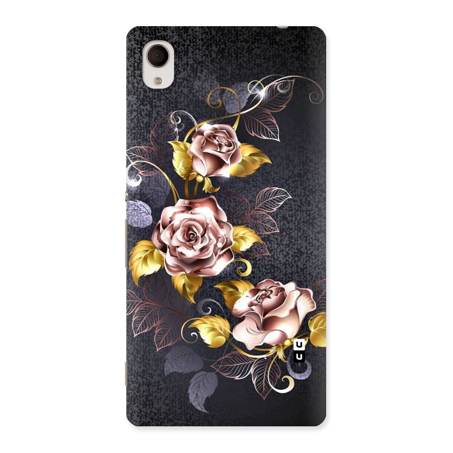 Beautiful Old Floral Design Back Case for Sony Xperia M4