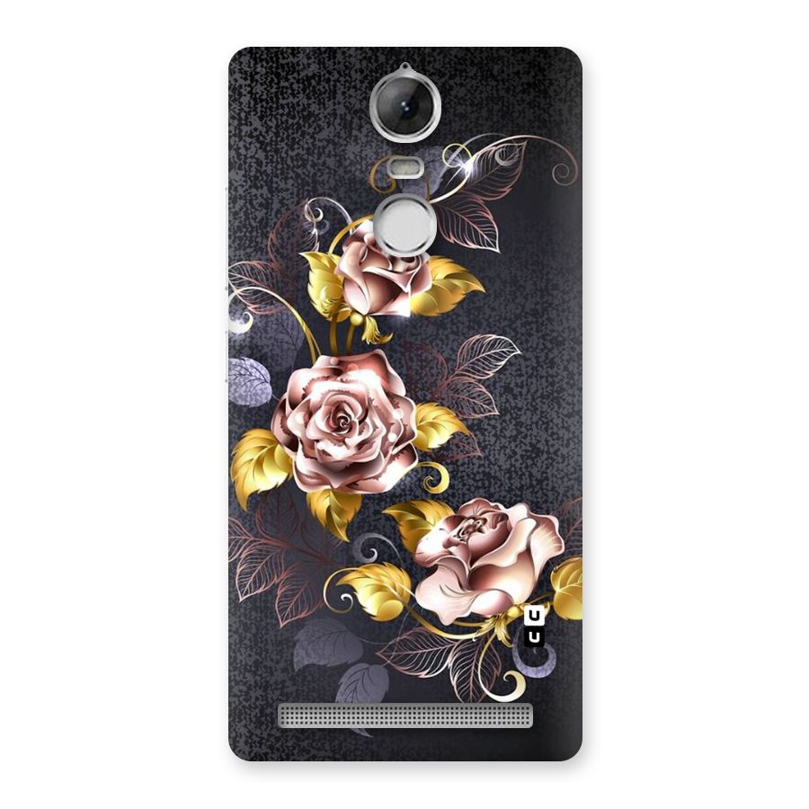 Beautiful Old Floral Design Back Case for Vibe K5 Note