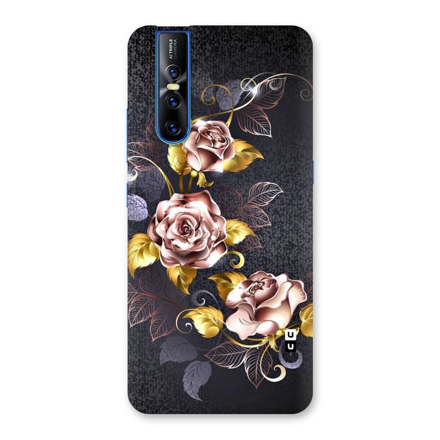 Beautiful Old Floral Design Back Case for Vivo V15 Pro