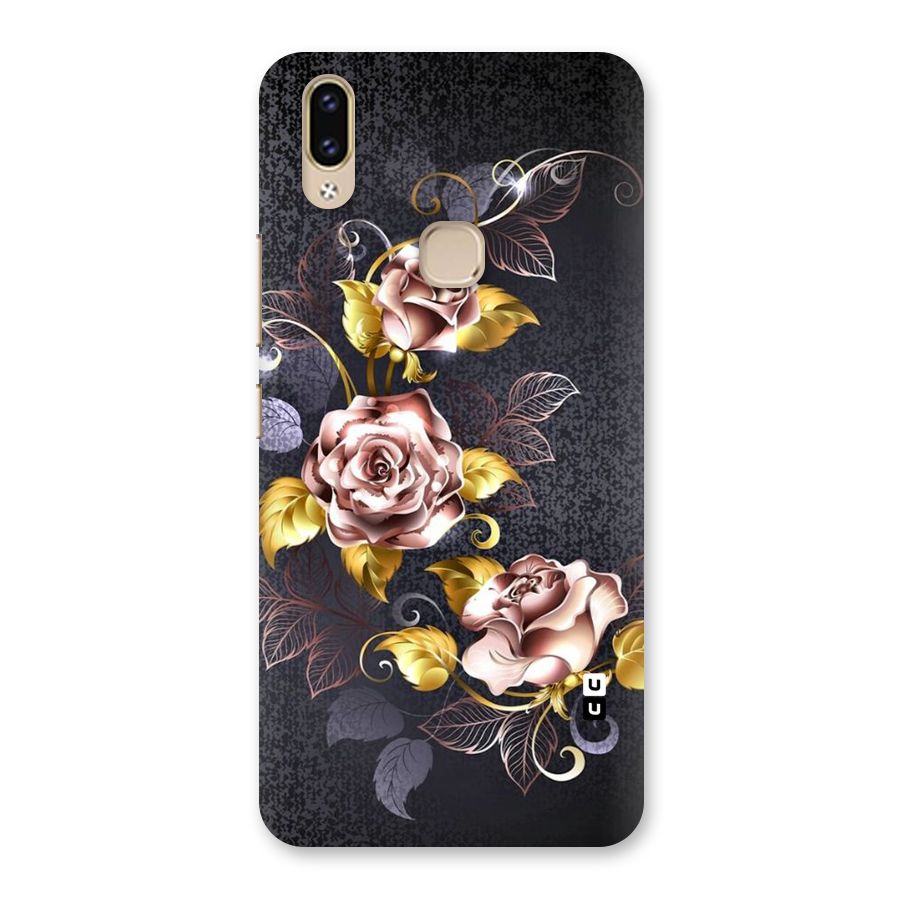 Beautiful Old Floral Design Back Case for Vivo V9