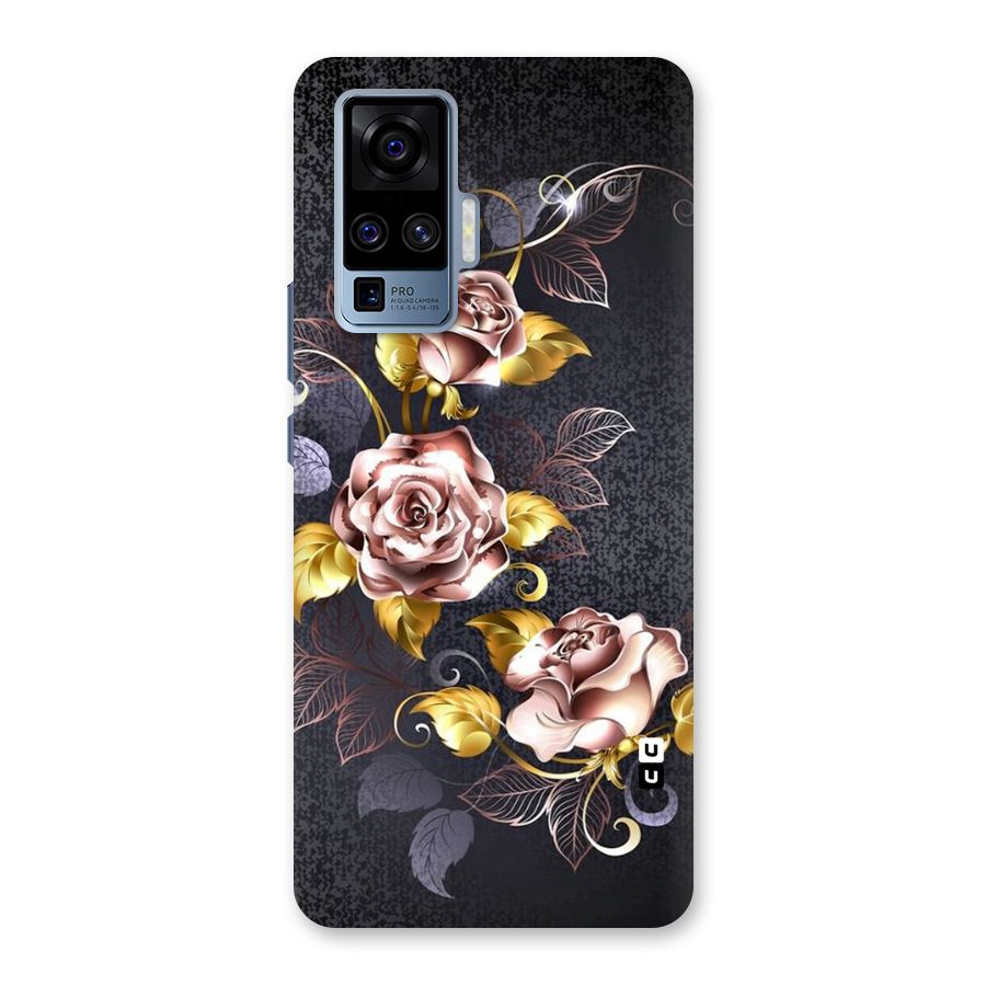 Beautiful Old Floral Design Back Case for Vivo X50 Pro