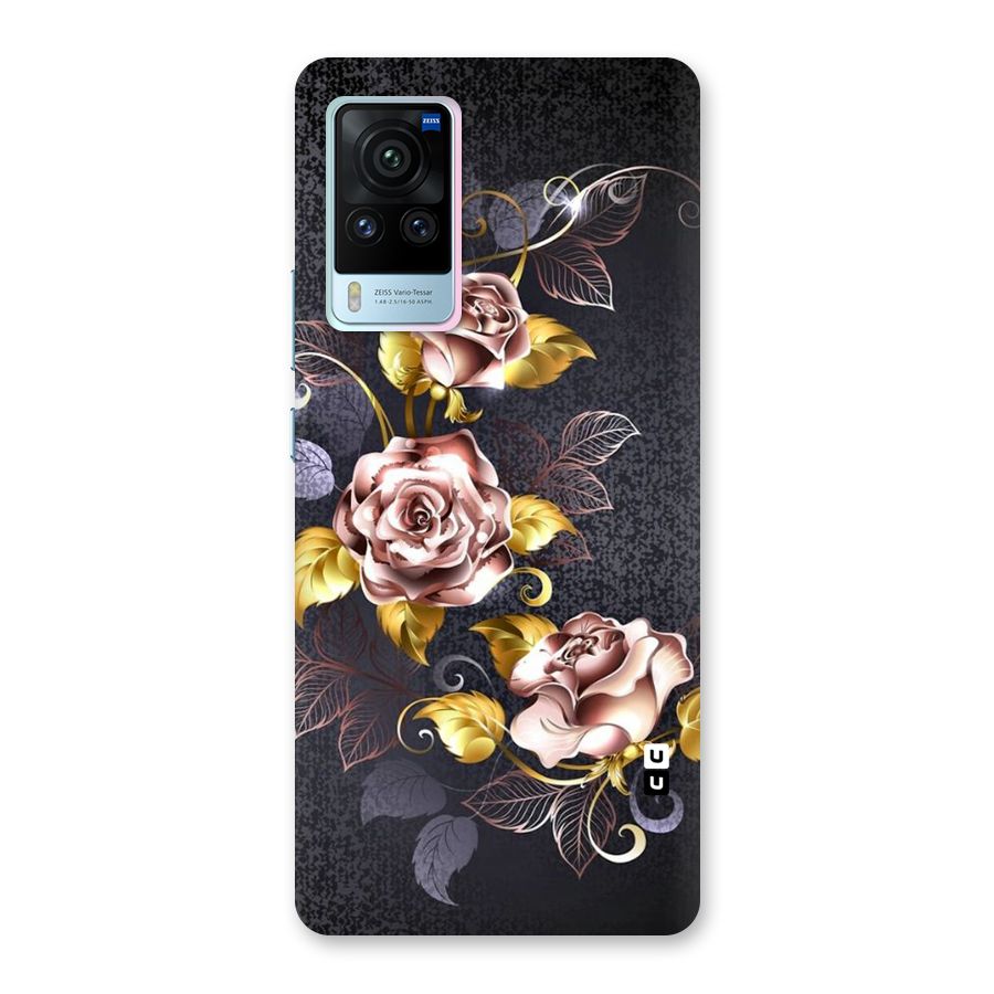 Beautiful Old Floral Design Back Case for Vivo X60 Pro