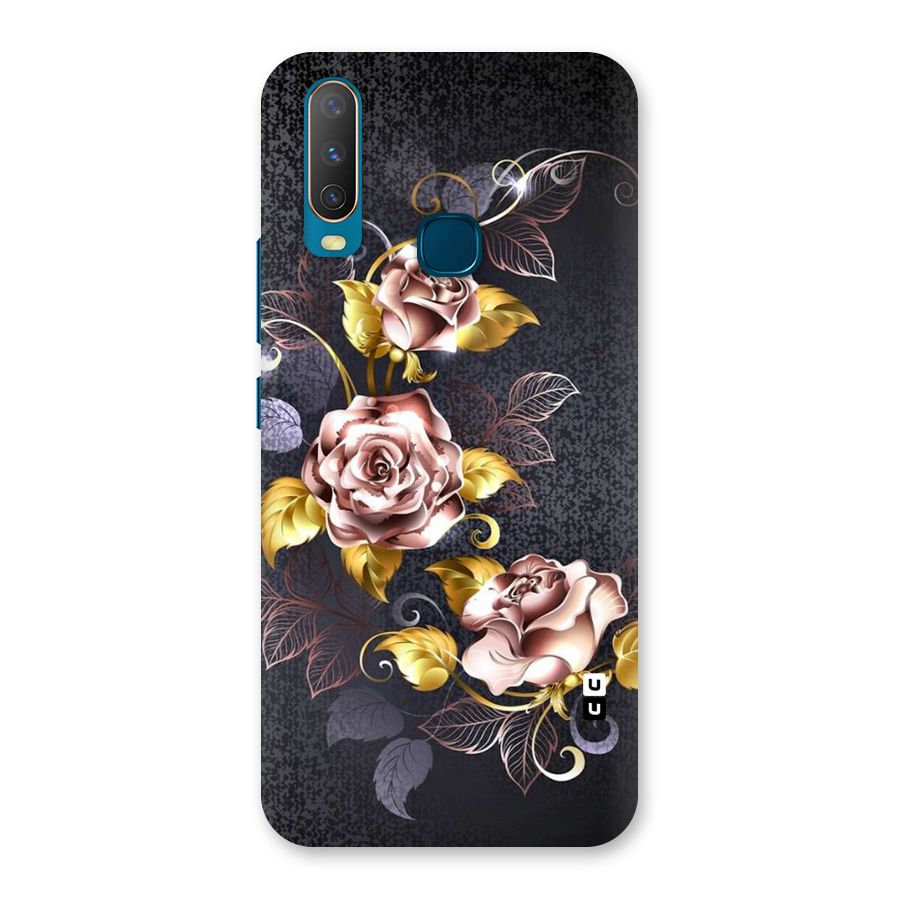 Beautiful Old Floral Design Back Case for Vivo Y17