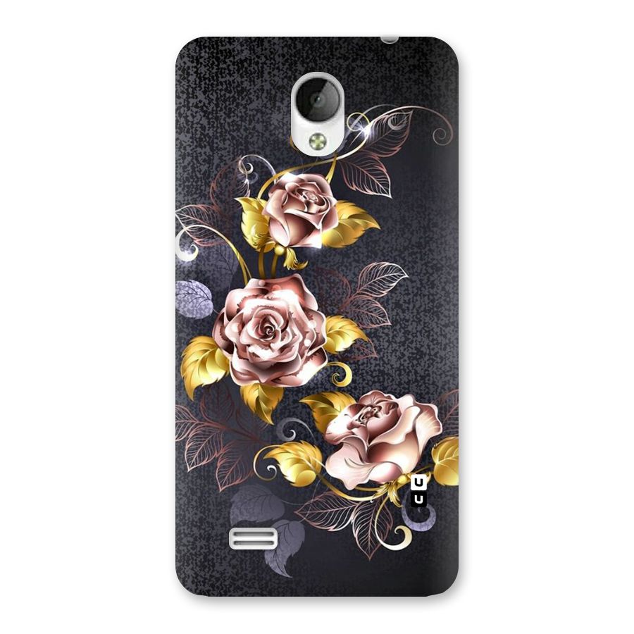 Beautiful Old Floral Design Back Case for Vivo Y21