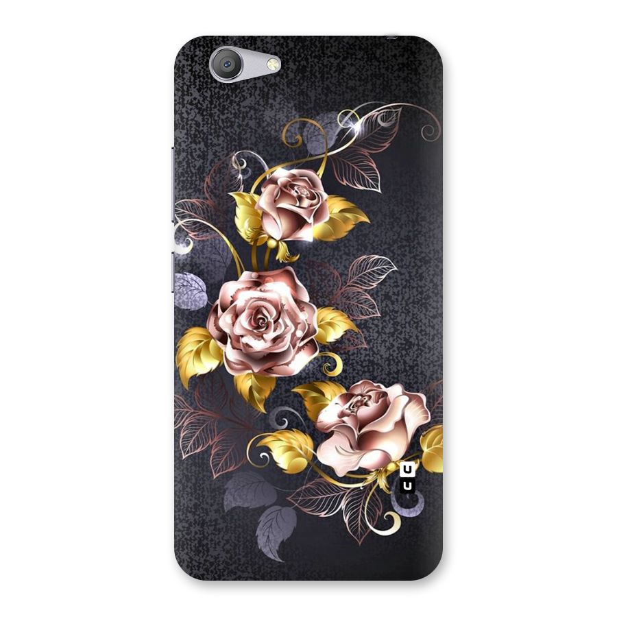 Beautiful Old Floral Design Back Case for Vivo Y53