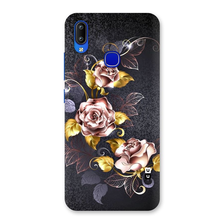 Beautiful Old Floral Design Back Case for Vivo Y91