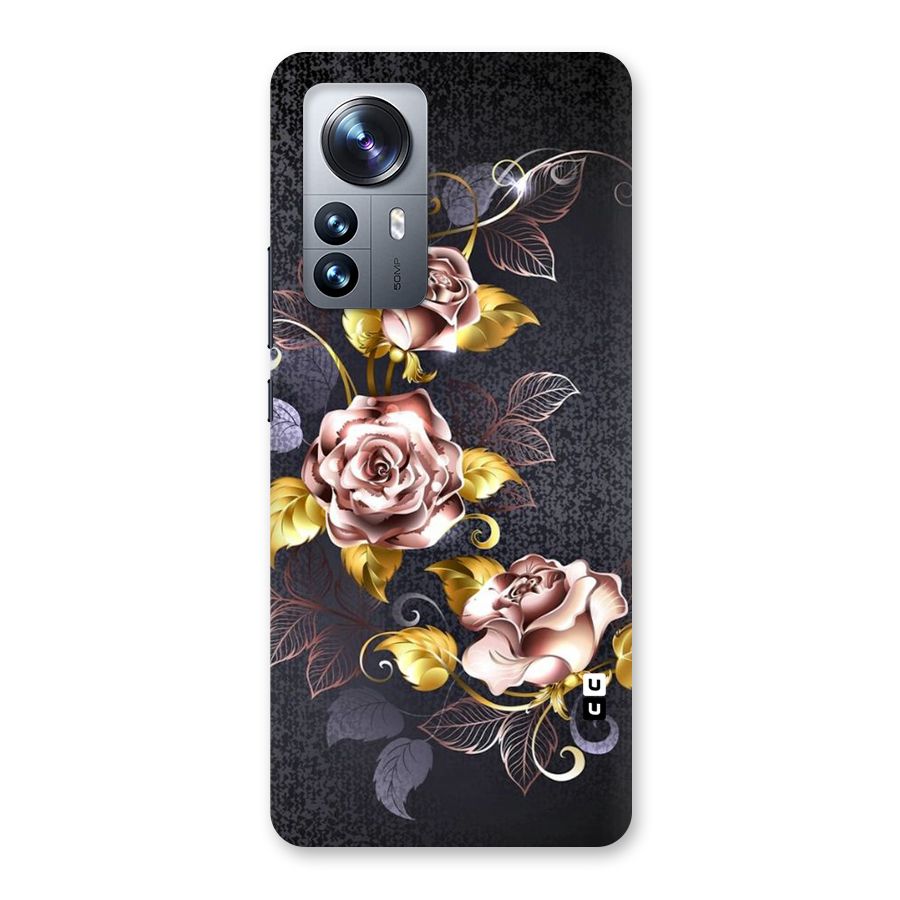 Beautiful Old Floral Design Back Case for Xiaomi 12 Pro
