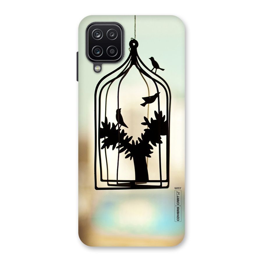 Beautiful Pegion Cage Back Case for Galaxy A12