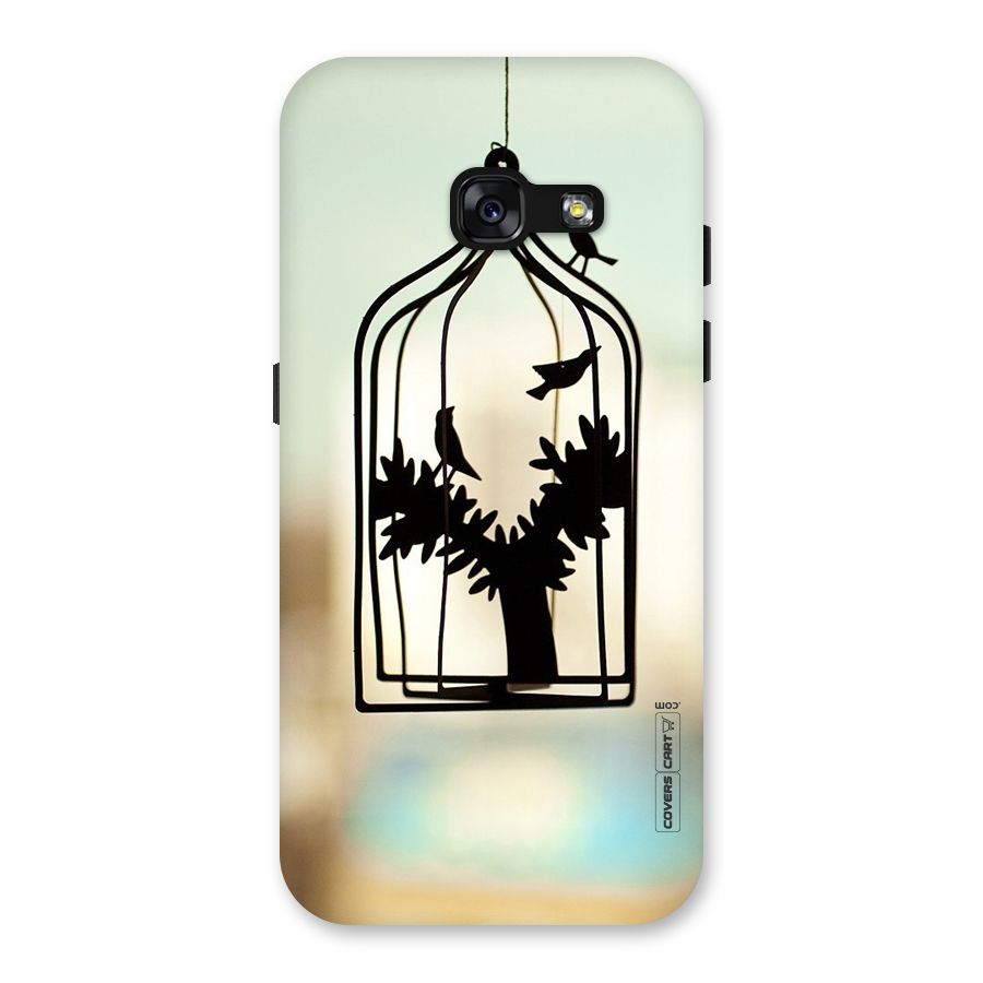 Beautiful Pegion Cage Back Case for Galaxy A3 (2017)