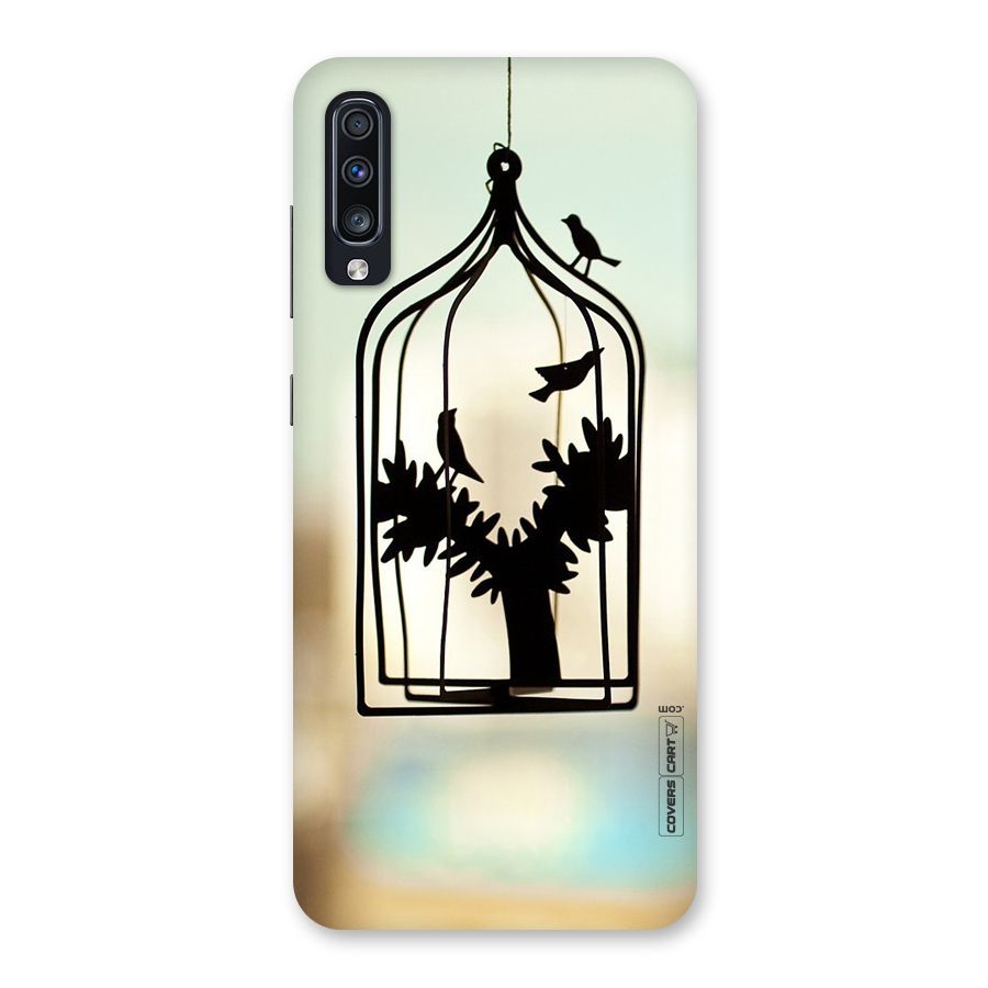Beautiful Pegion Cage Back Case for Galaxy A70