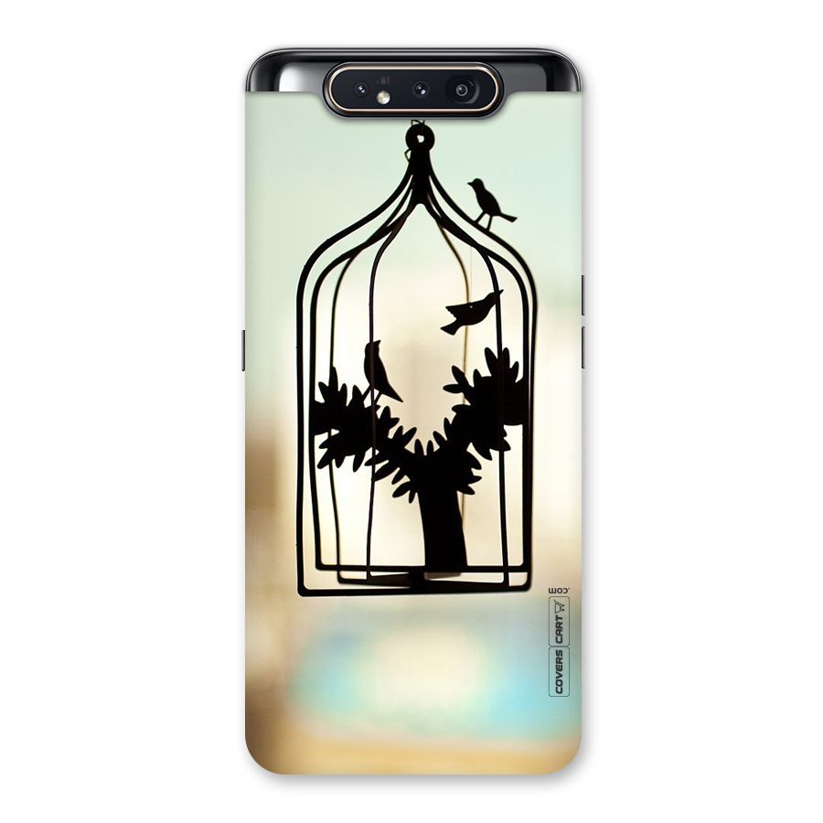 Beautiful Pegion Cage Back Case for Galaxy A80