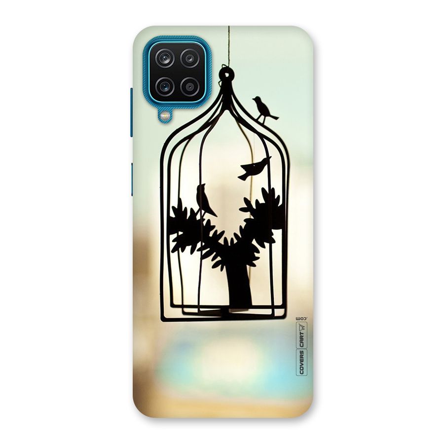Beautiful Pegion Cage Back Case for Galaxy M12