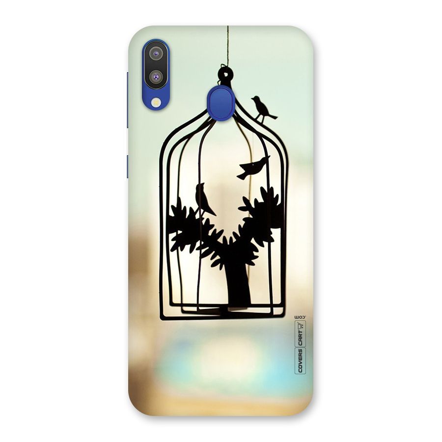 Beautiful Pegion Cage Back Case for Galaxy M20