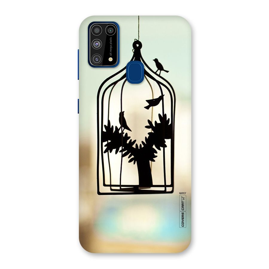 Beautiful Pegion Cage Back Case for Galaxy M31