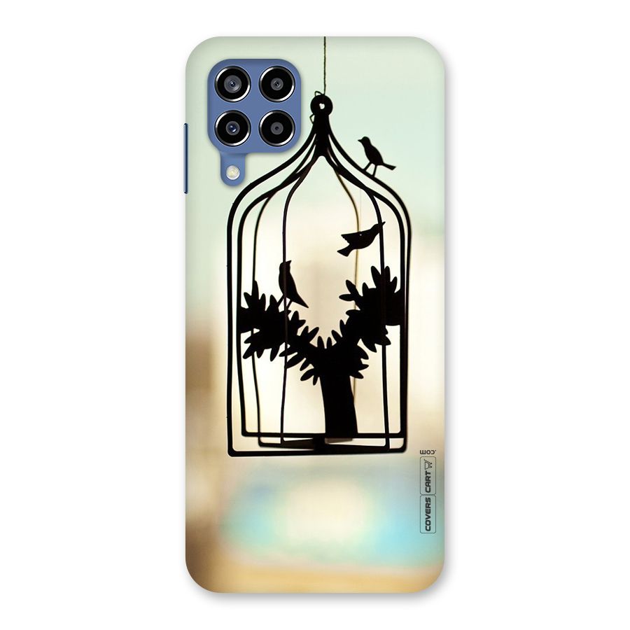 Beautiful Pegion Cage Back Case for Galaxy M53 5G