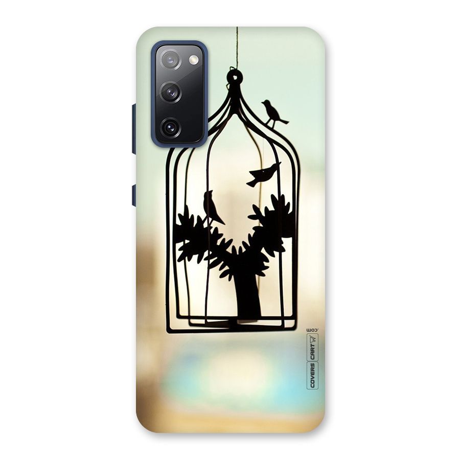 Beautiful Pegion Cage Back Case for Galaxy S20 FE