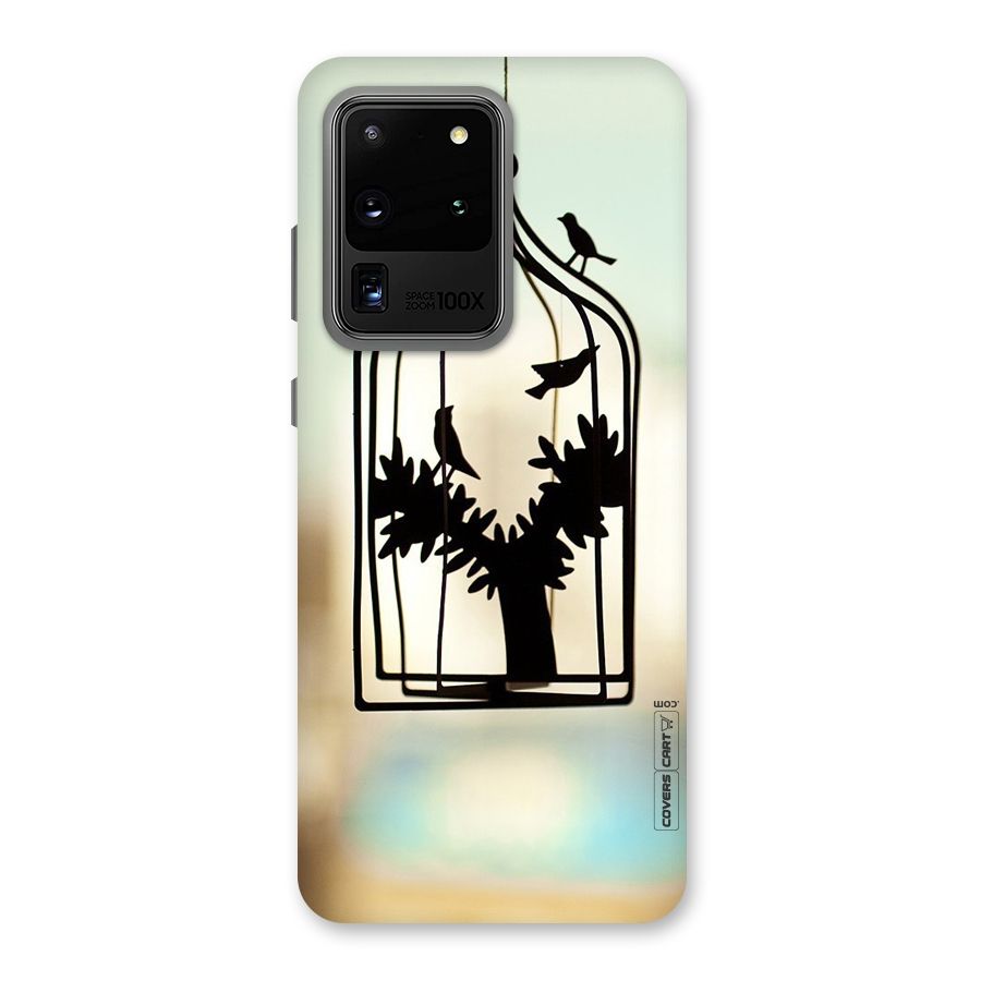 Beautiful Pegion Cage Back Case for Galaxy S20 Ultra