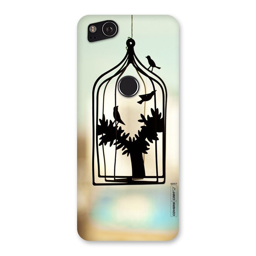 Beautiful Pegion Cage Back Case for Google Pixel 2
