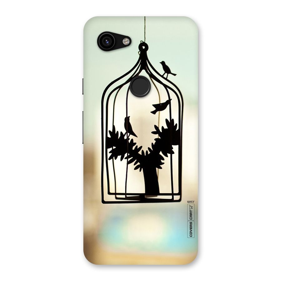 Beautiful Pegion Cage Back Case for Google Pixel 3a