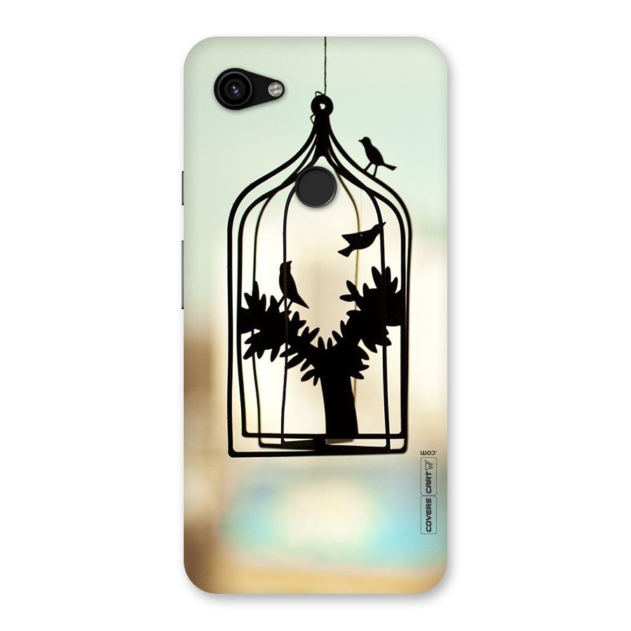 Beautiful Pegion Cage Back Case for Google Pixel 3a XL