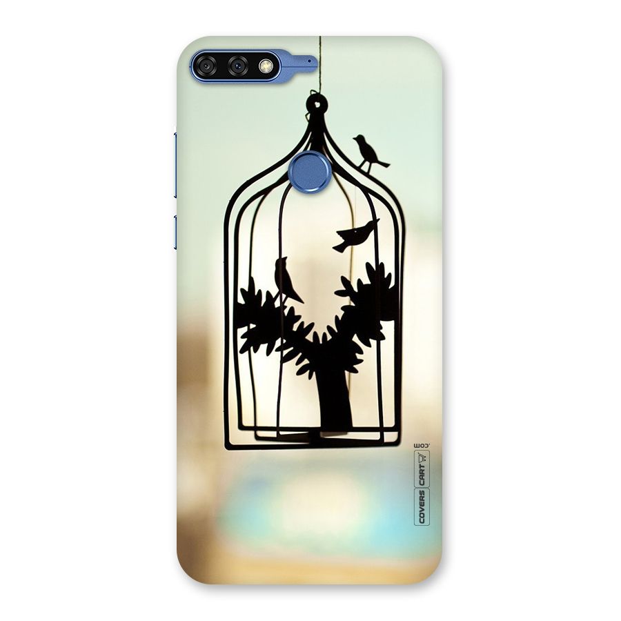 Beautiful Pegion Cage Back Case for Honor 7C