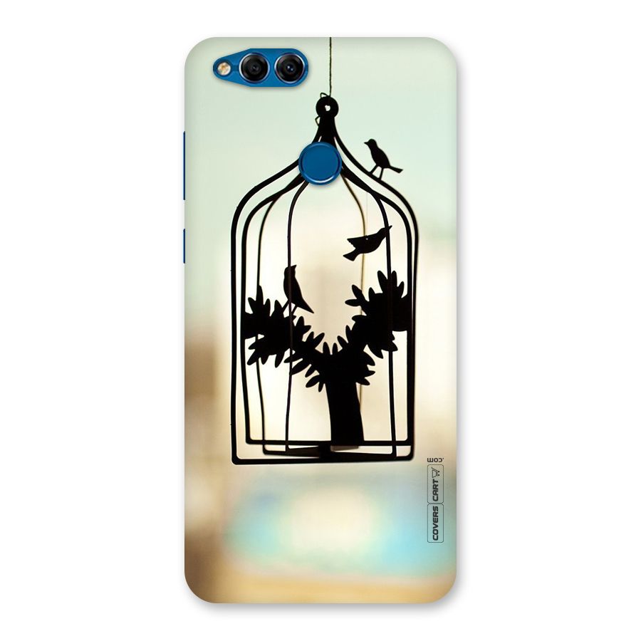 Beautiful Pegion Cage Back Case for Honor 7X