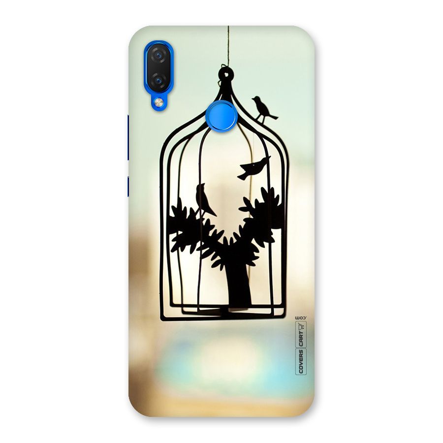 Beautiful Pegion Cage Back Case for Huawei P Smart+