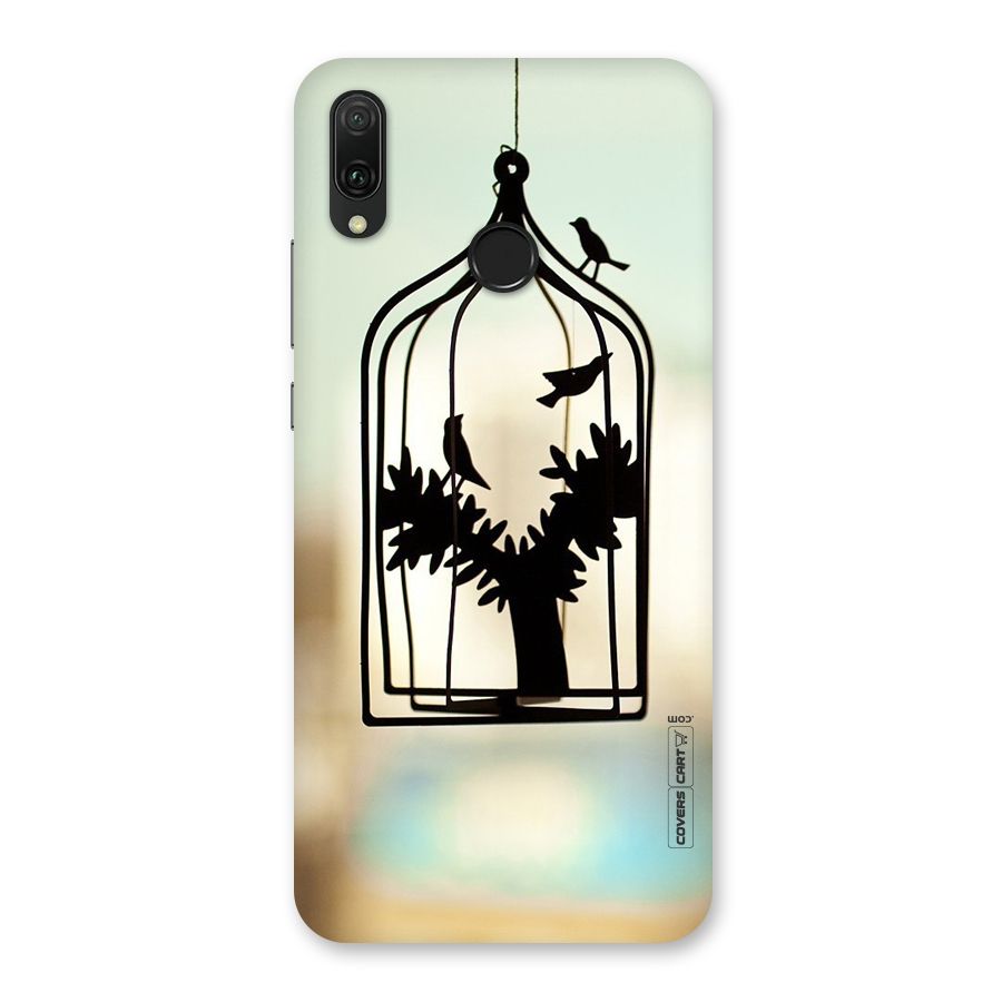 Beautiful Pegion Cage Back Case for Huawei Y9 (2019)