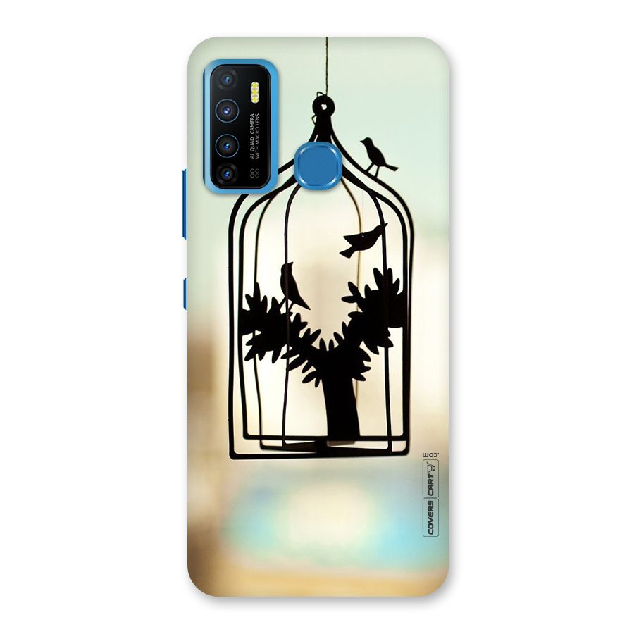 Beautiful Pegion Cage Back Case for Infinix Hot 9