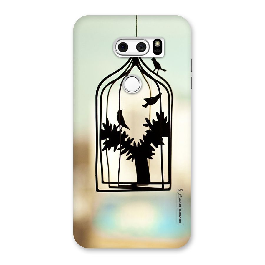 Beautiful Pegion Cage Back Case for LG V30