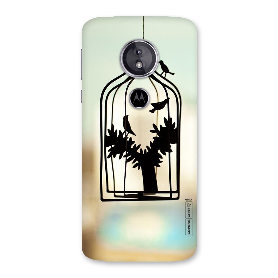 Beautiful Pegion Cage Back Case for Moto E5