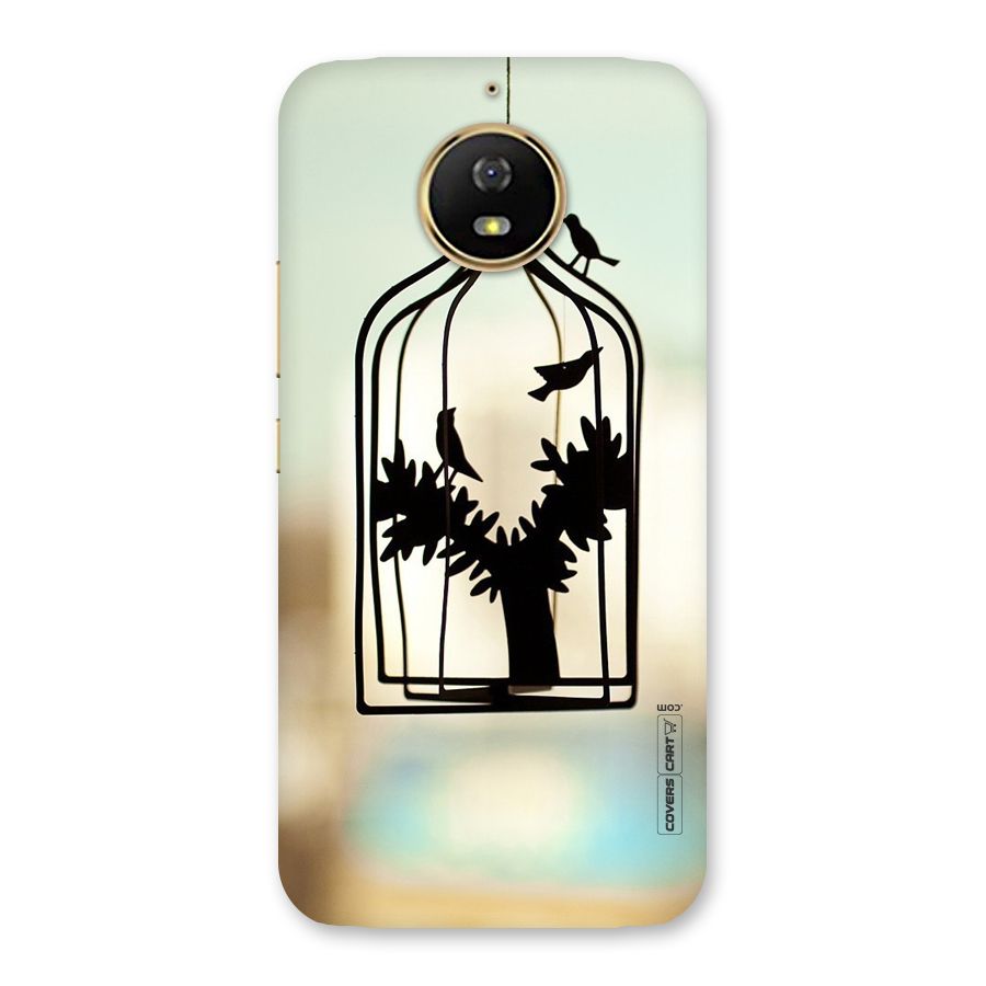 Beautiful Pegion Cage Back Case for Moto G5s