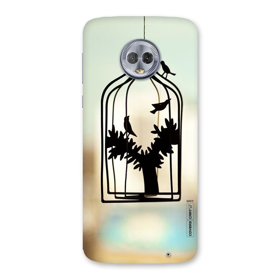 Beautiful Pegion Cage Back Case for Moto G6 Plus